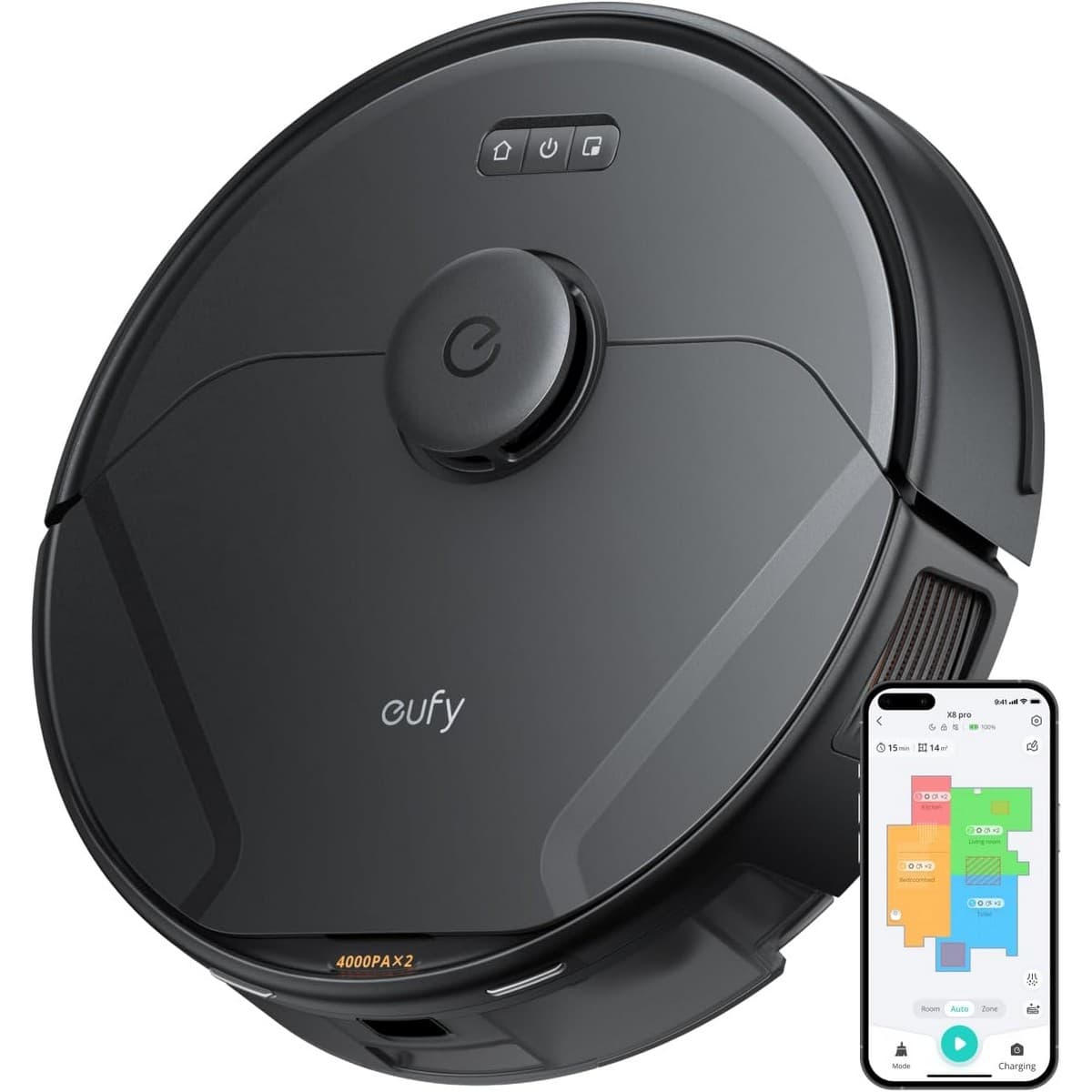 Eufy RoboVac X8 Pro Hybrid Robot Vacuum & Mop
