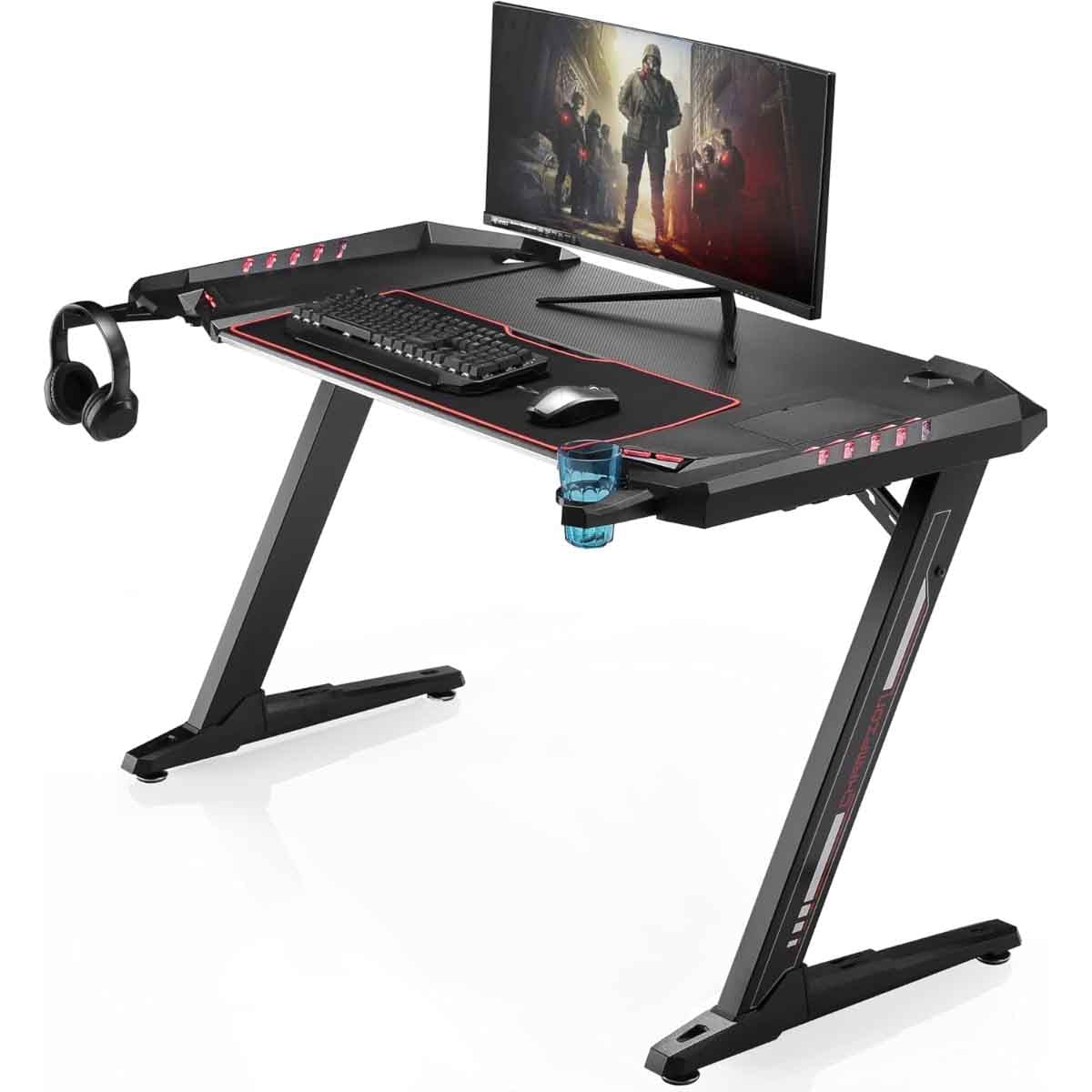 يوريكا Z2 جنرال سيريز 51 بوصة مكتب ألعاب RGB