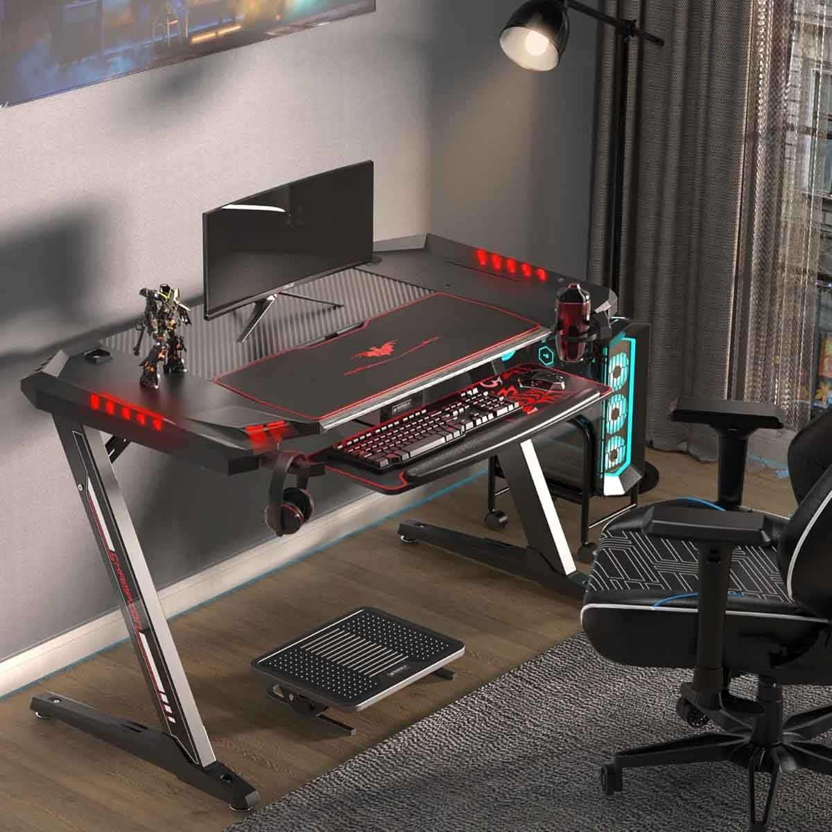 يوريكا Z2 جنرال سيريز 51 بوصة مكتب ألعاب RGB