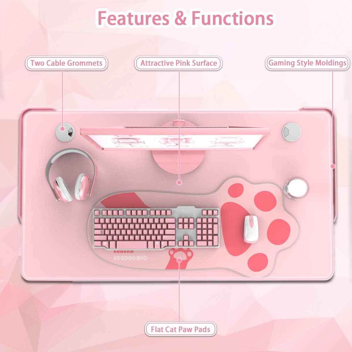 Eureka 44" I1S Gaming Desk
