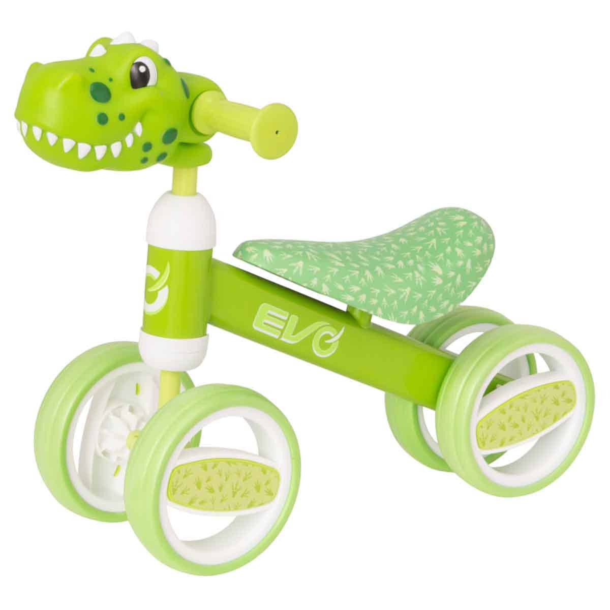 Evo Dino Head Bobble Bike Ride-On Unisex, 3-4 Years