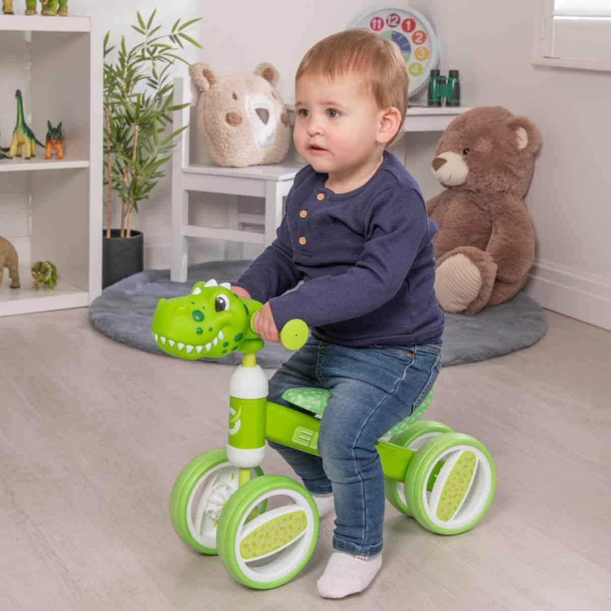 Evo Dino Head Bobble Bike Ride-On Unisex, 3-4 Years