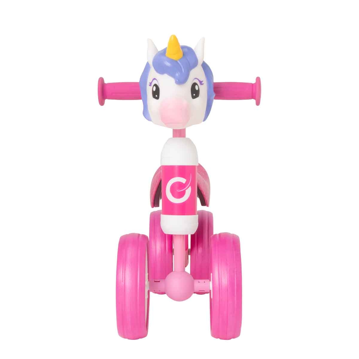 Evo Unicorn Head Bobble Bike Ride-On Girls, 3-4 Years