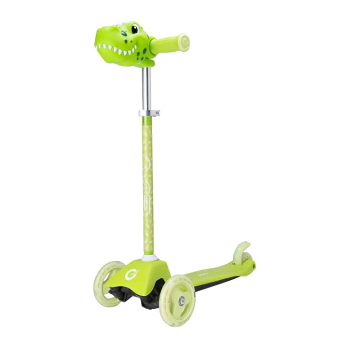 Evo Dino Light-Up Mini Cruiser Ride-On Scooter Boys, 3-4 Years