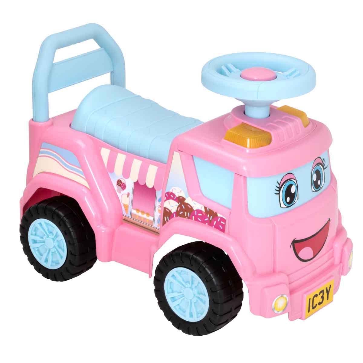 إيفو شاحنة آيس كريم دراجة ركوب للبنات، 3-4 سنوات