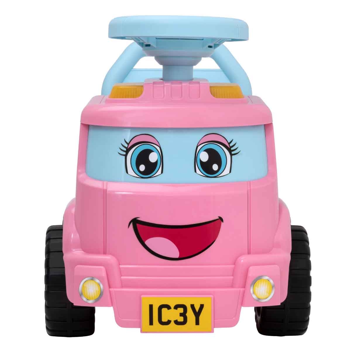 إيفو شاحنة آيس كريم دراجة ركوب للبنات، 3-4 سنوات