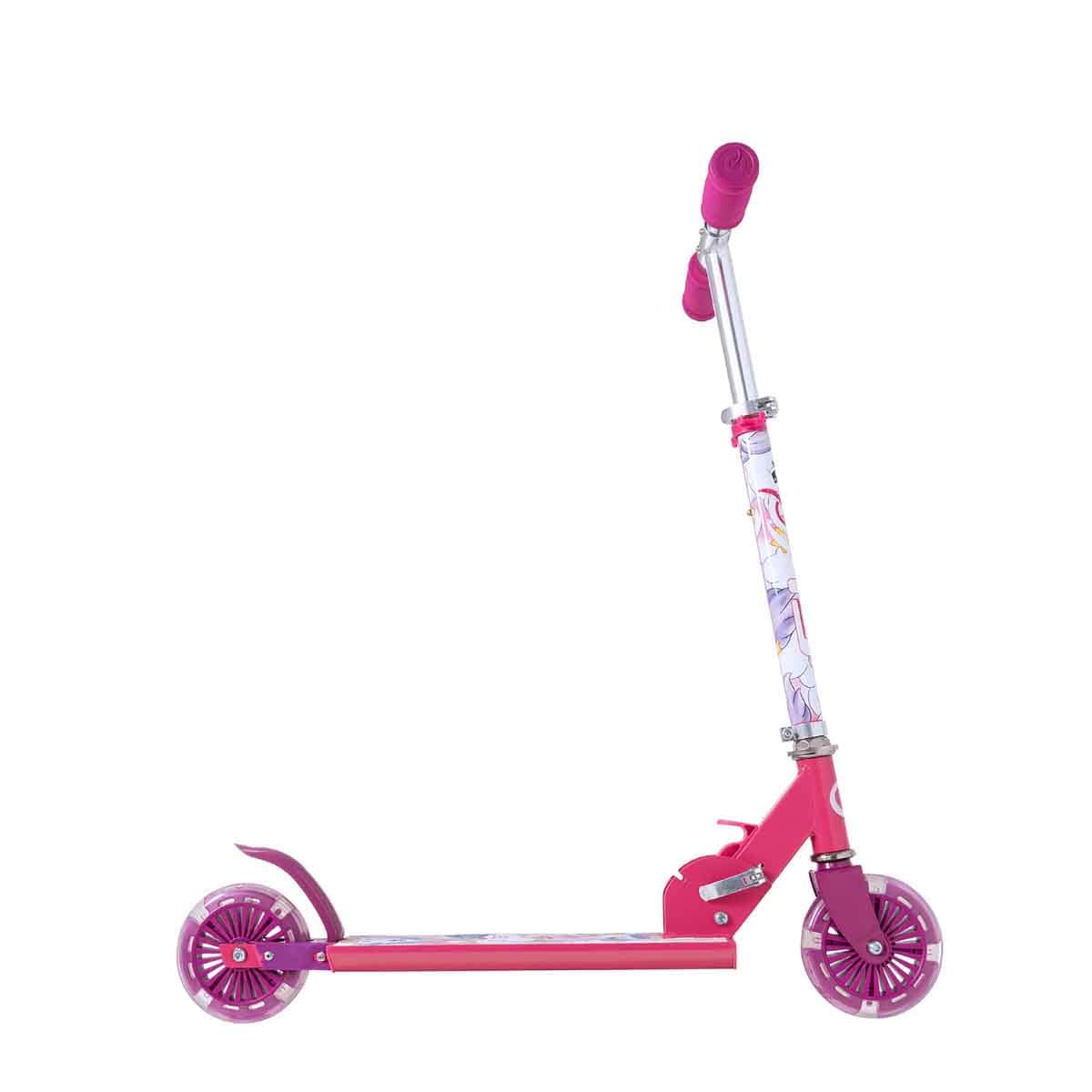 Evo Unicorn Inline Ride-On Scooter Girls, 5-7 Years