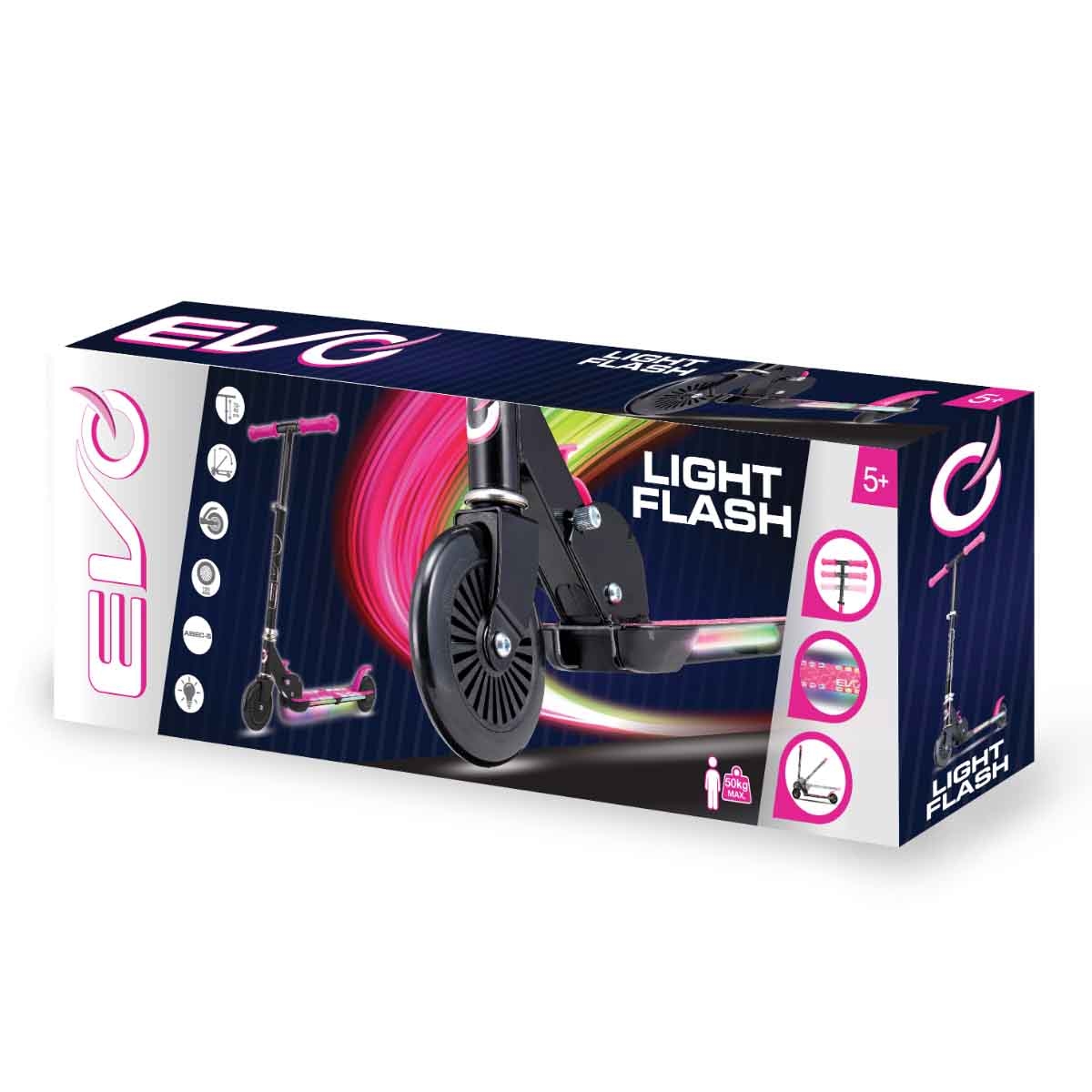 إيفو سكوتر مضيء للبنات، 5-7 سنوات