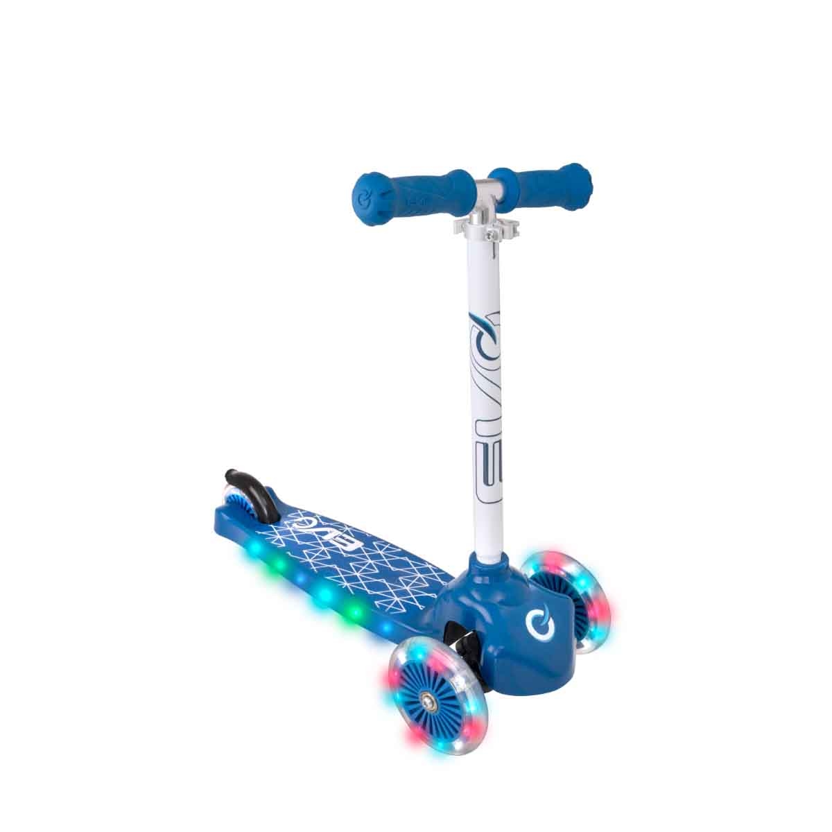 إيفو سكوتر ركوب مضيء موف آند غروف أزرق للأولاد، 3-4 سنوات