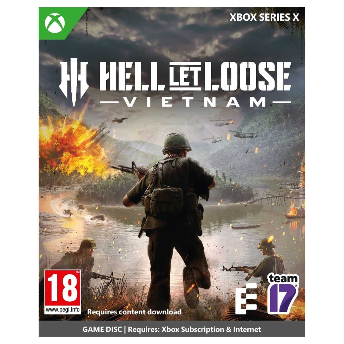 Expression Games Hell Let Loose: Vietnam Video Game for Xbox Series X