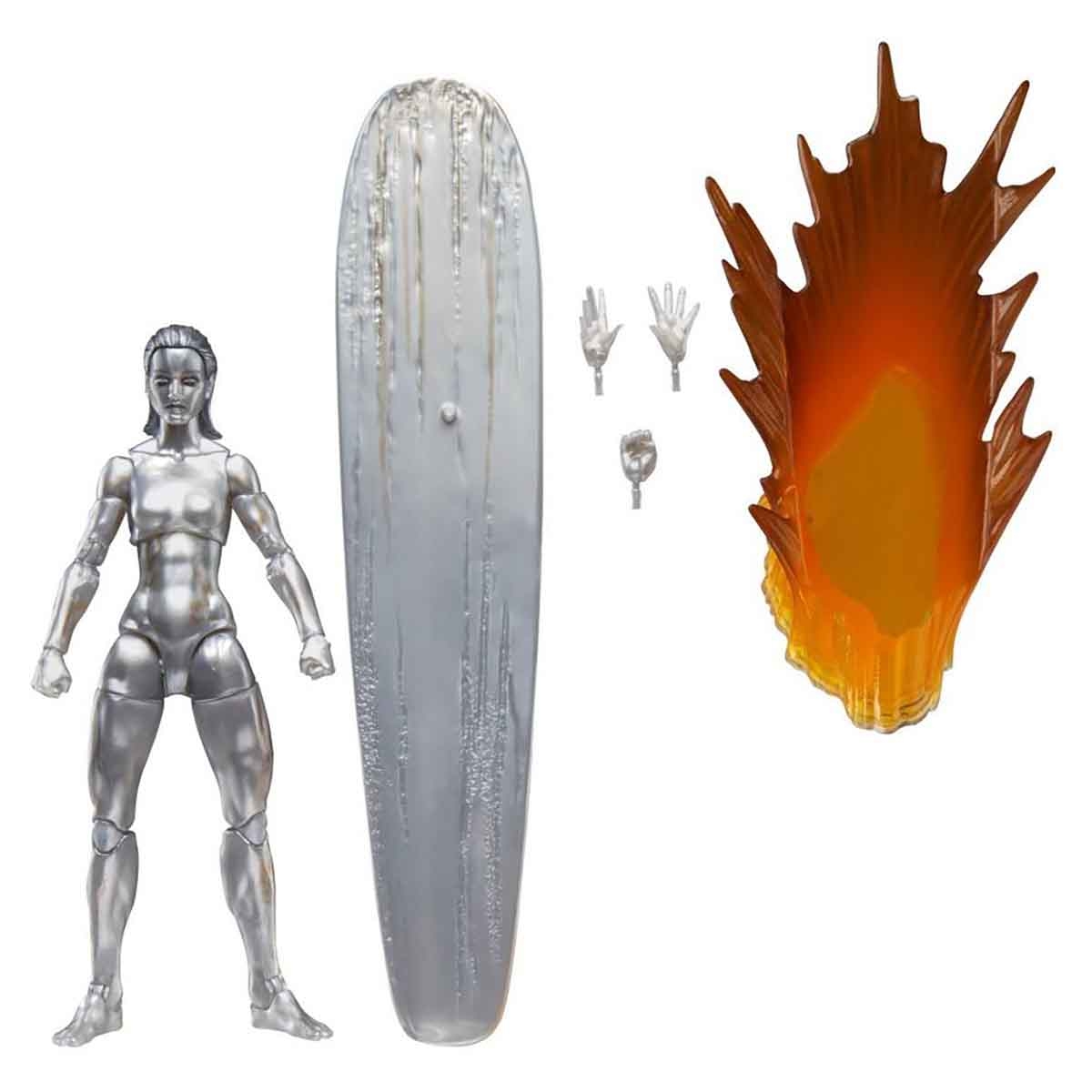 Marvel Legends Series 6" Silver Surfer Action Figure Unisex, 3-4 Years