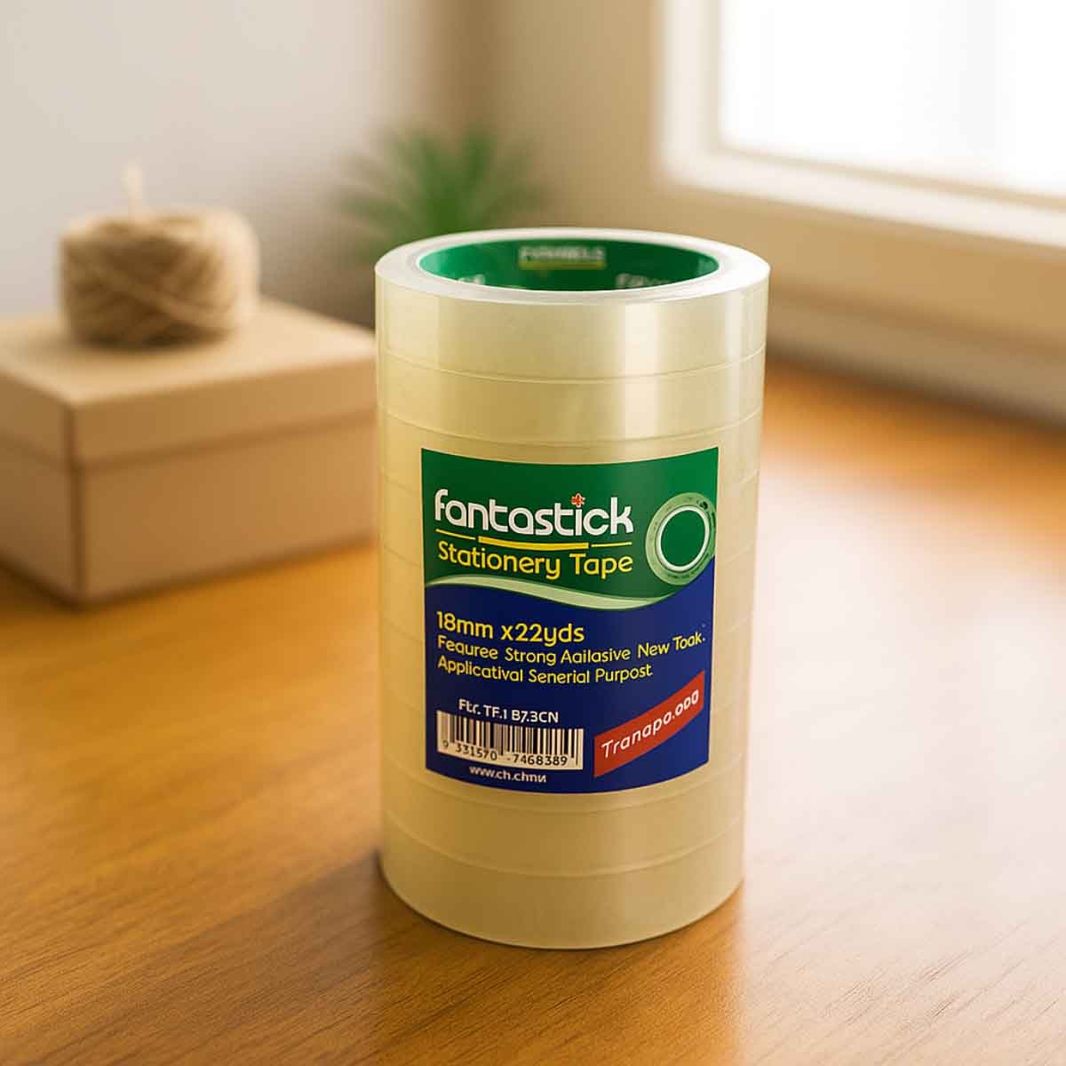 فانتستك شريط لاصق 18مم مجموعة من 8