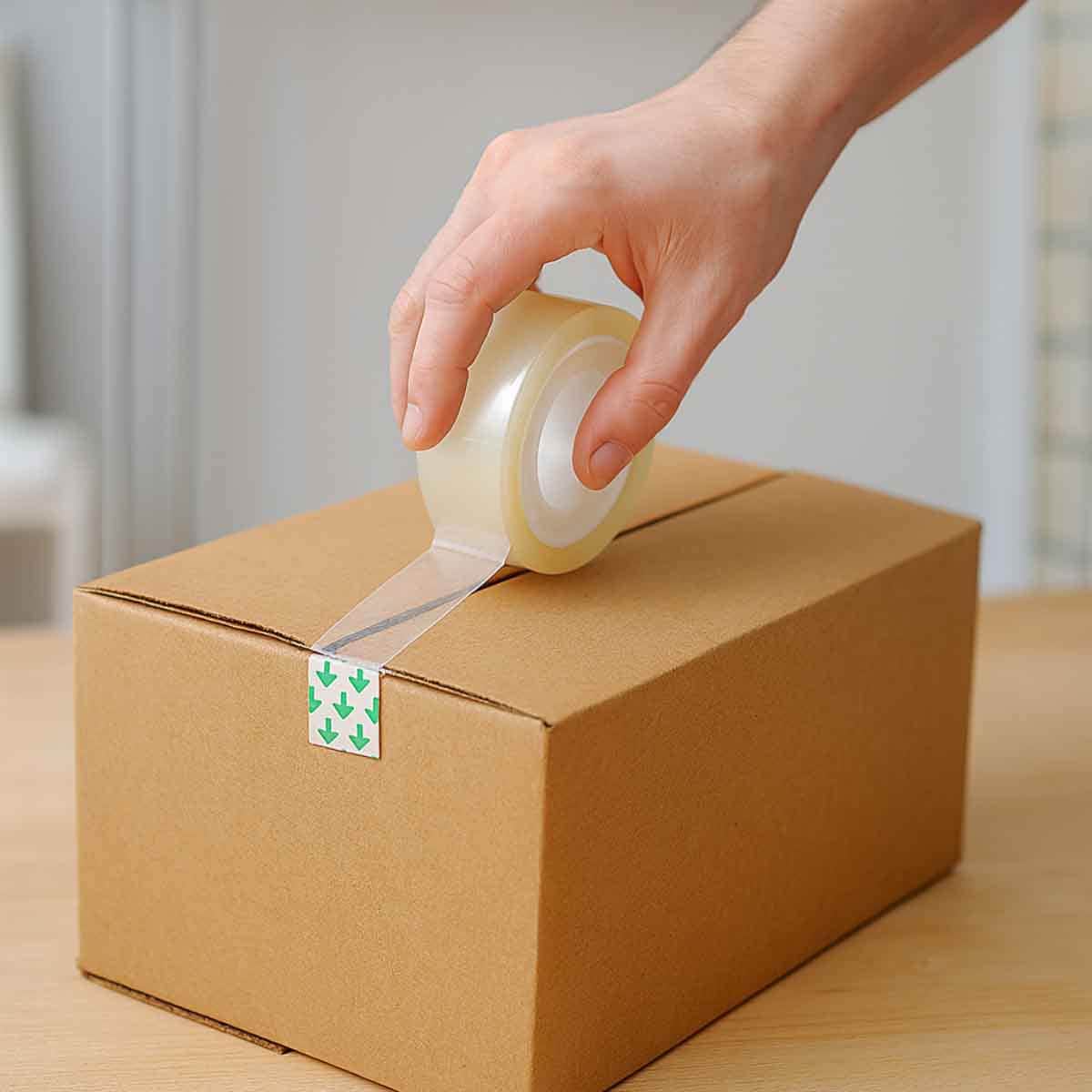 Fantastick 18mm x 36yd Packing Tape Unisex