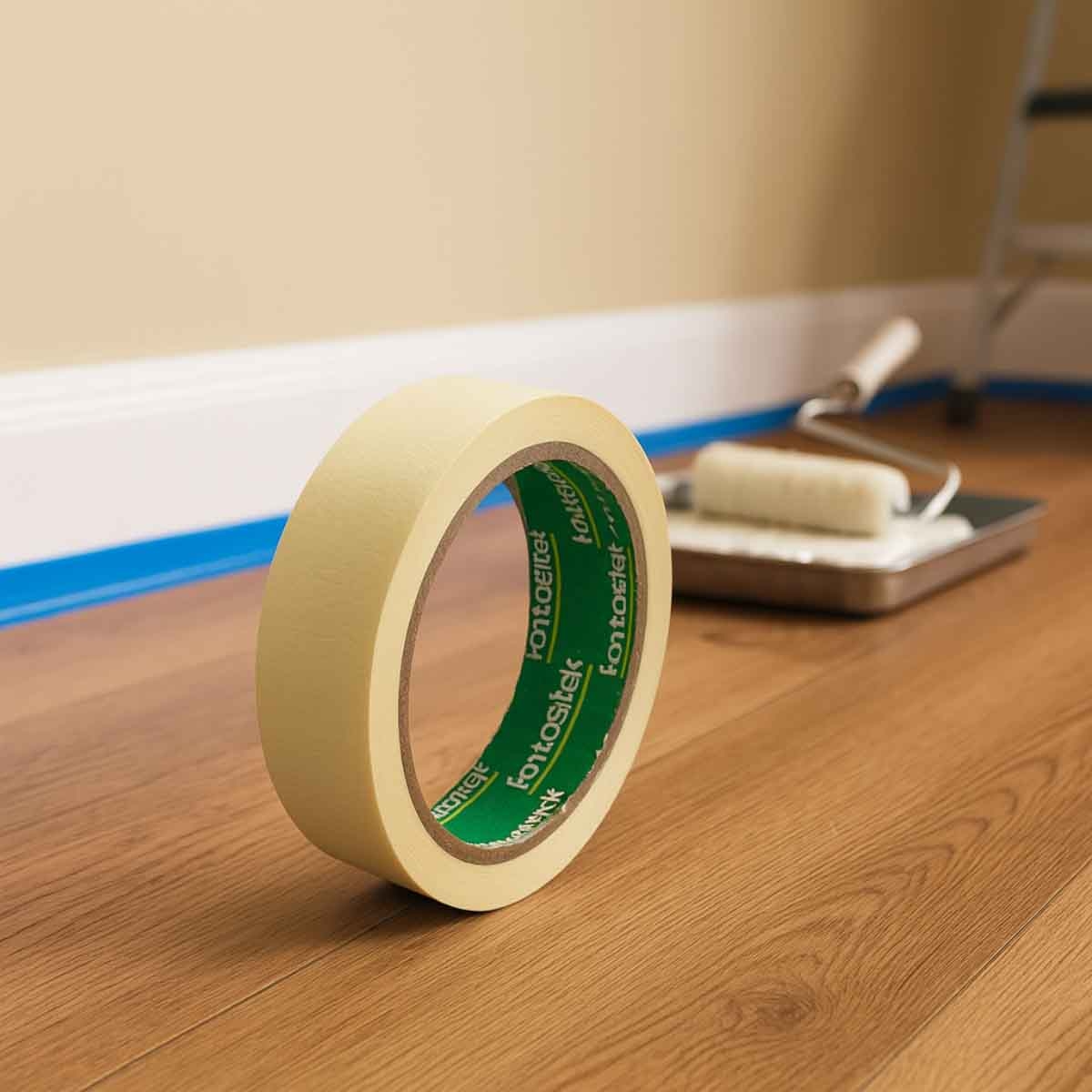 فانتستك شريط لاصق ورقي قوي 1" × 18 يارد مجموعة من 6