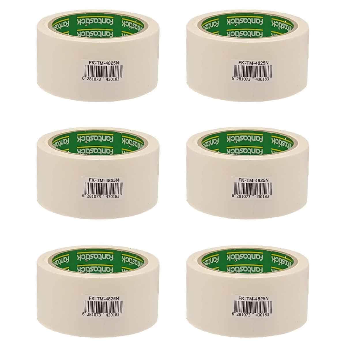 Fantastick 2" x 18yard Strong Adhesive Masking Tape Pack of 6