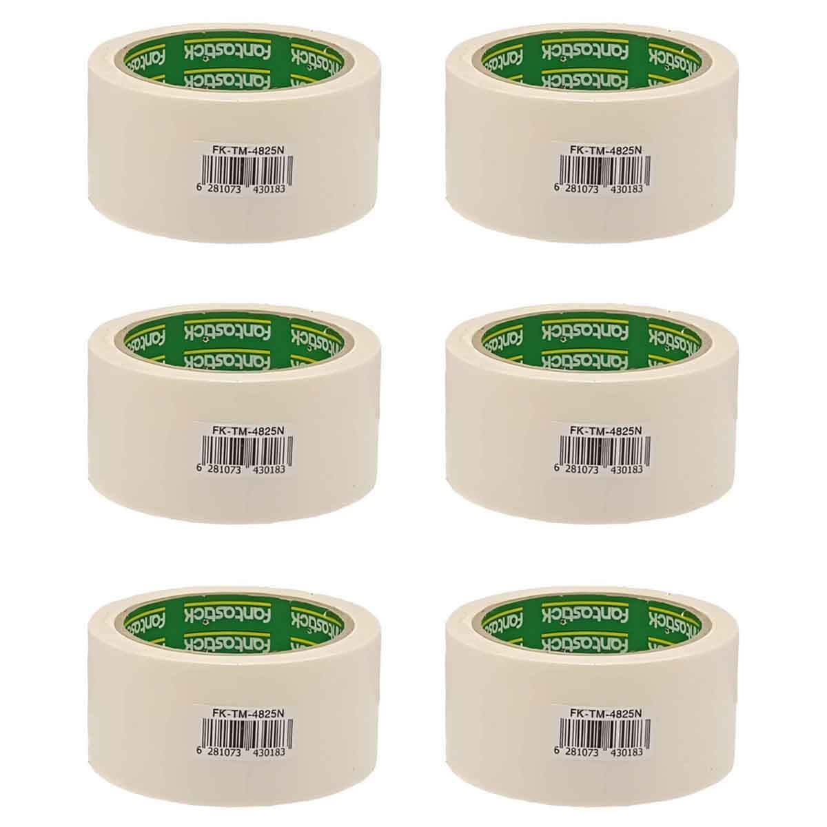 Fantastick 2" x 18yard Strong Adhesive Masking Tape Pack of 6