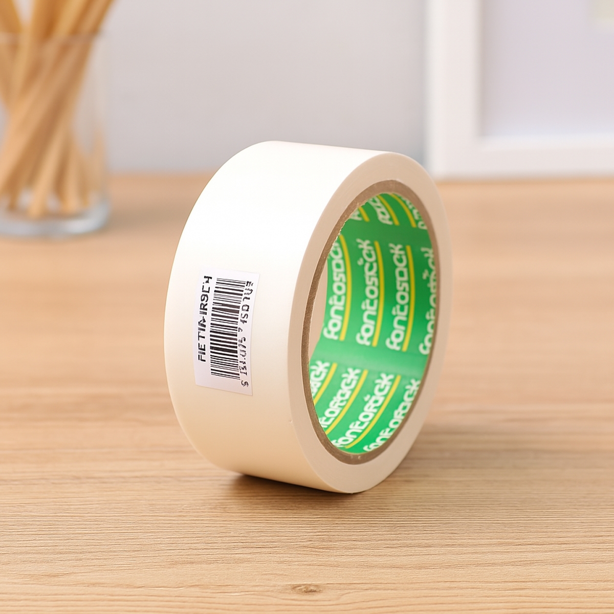 فانتستك شريط لاصق ورقي قوي 2" × 18 يارد مجموعة من 6