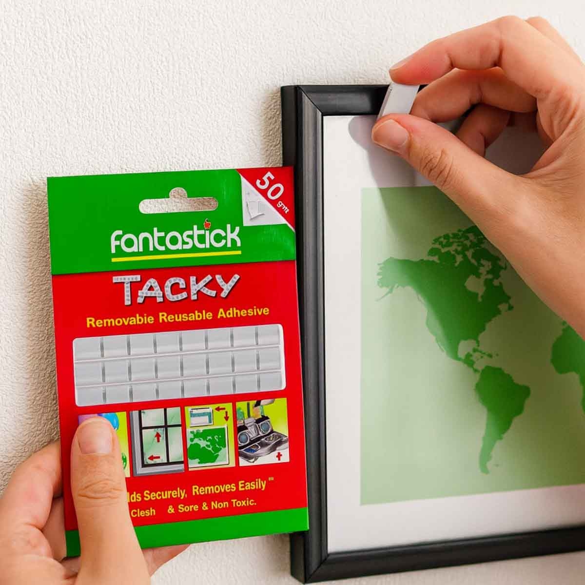 فانتستك علك لاصق آمن وثابت 90 قطعة مجموعة من 12