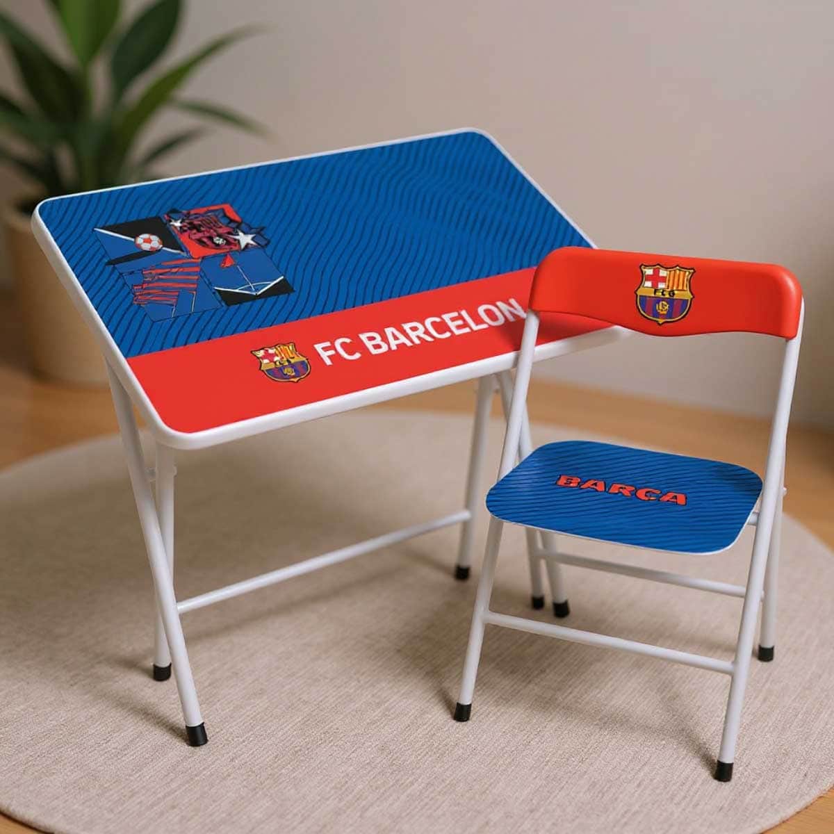 FC Barcelona Table & Chair Set Unisex, 3-4 Years