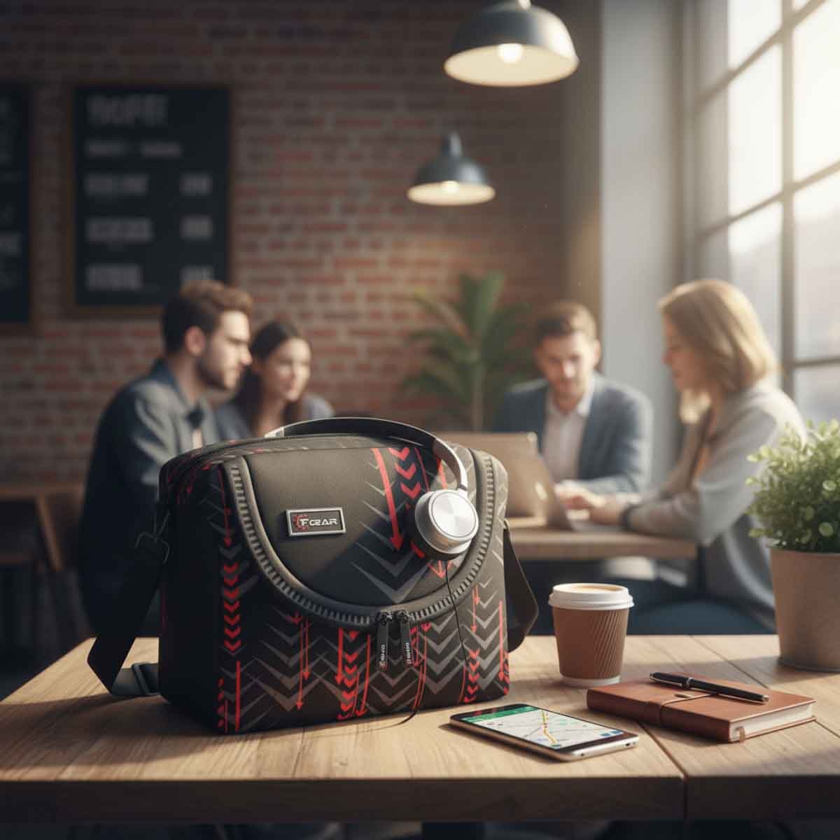 FGear Leakproof & Insulated Durable & Easy to Clean Lunch Bag