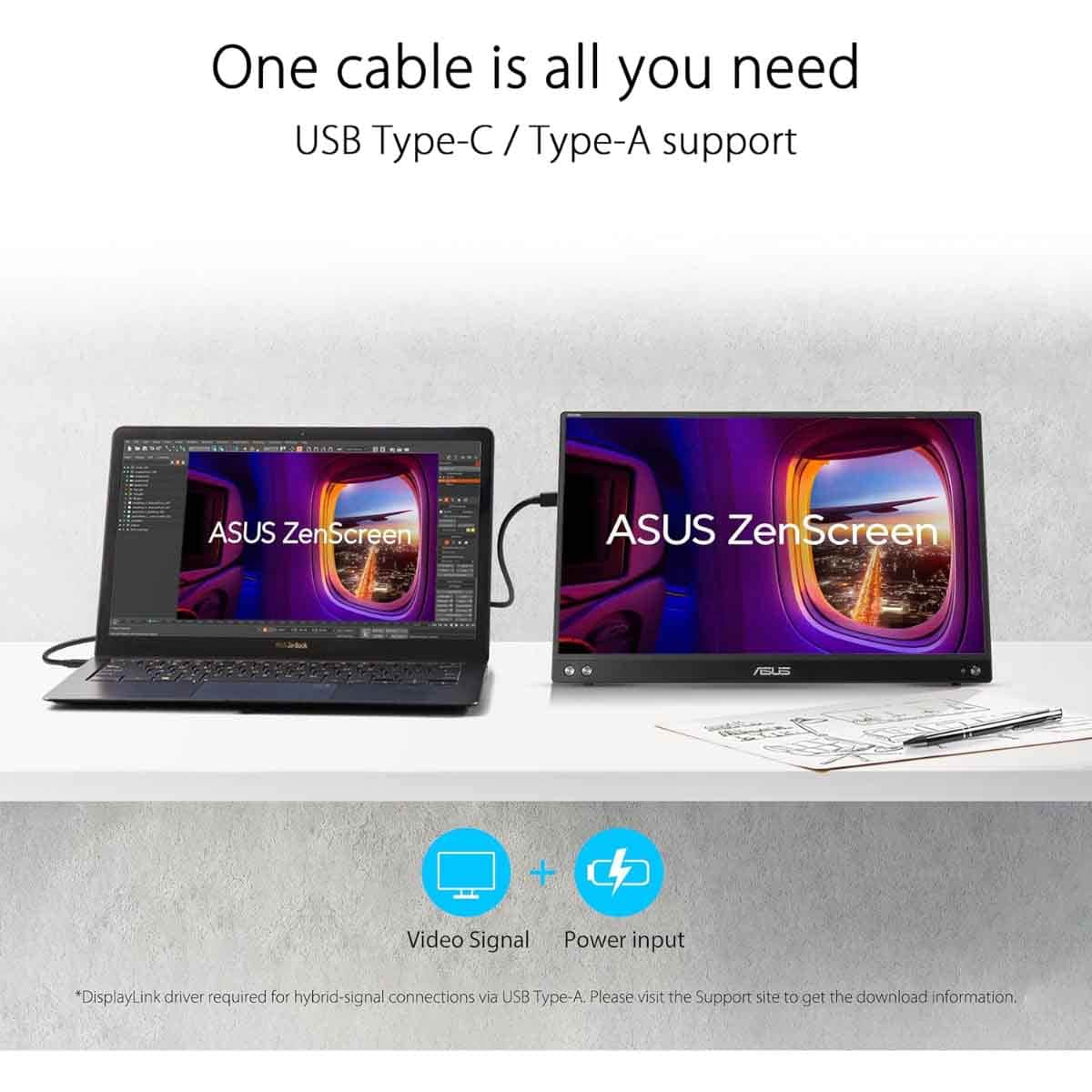 ASUS 16" MB16ACV FHD Portable Monitor