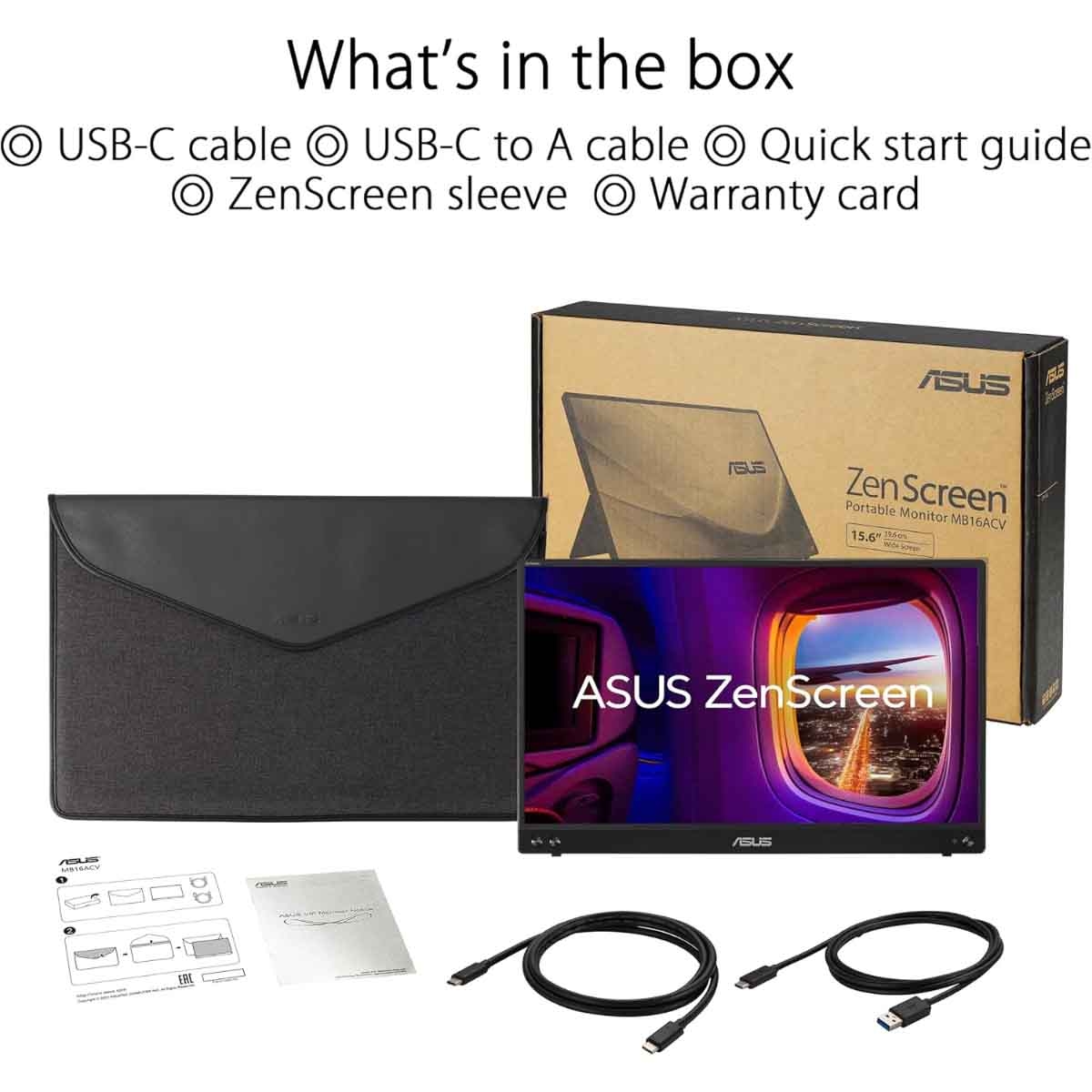 ASUS 16" MB16ACV FHD Portable Monitor