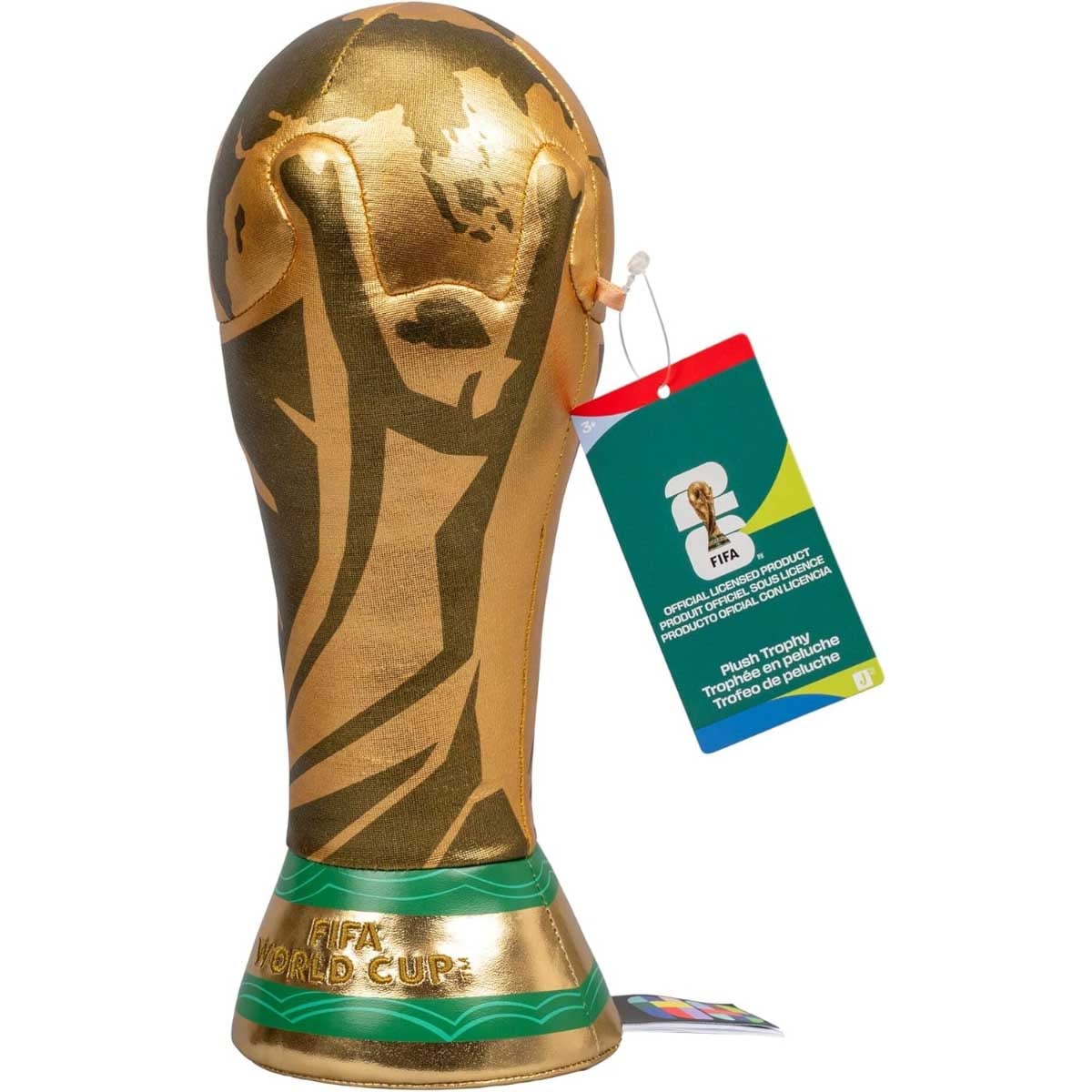 FIFA 10" Plush World Cup Trophy Unisex, 3-4 Years