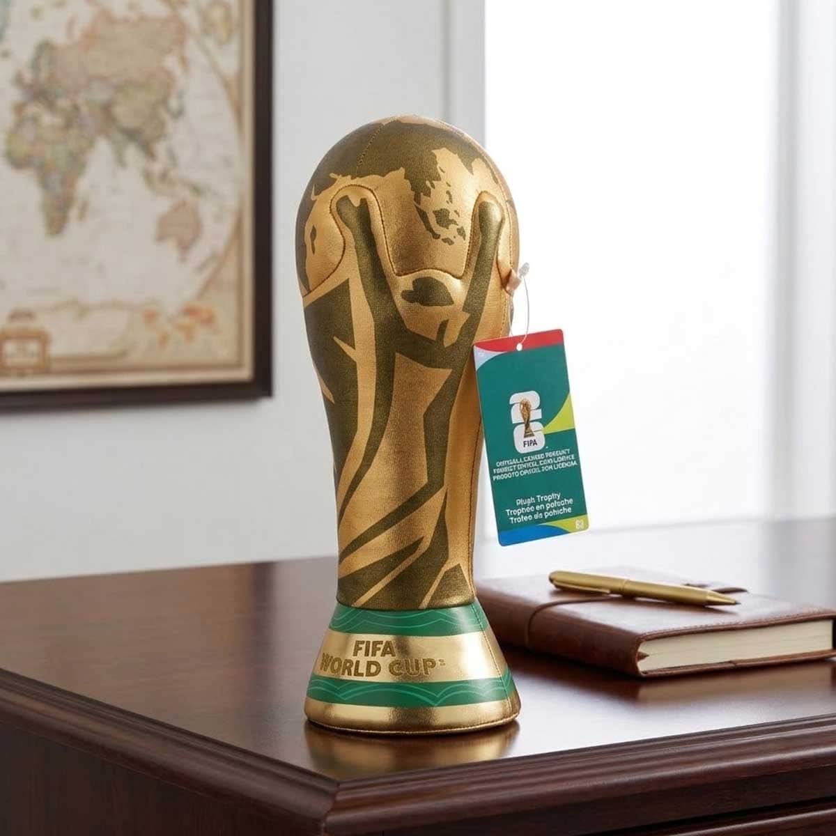 فيفا مجسم كأس العالم محشو 10 بوصة للجنسين، 3-4 سنوات