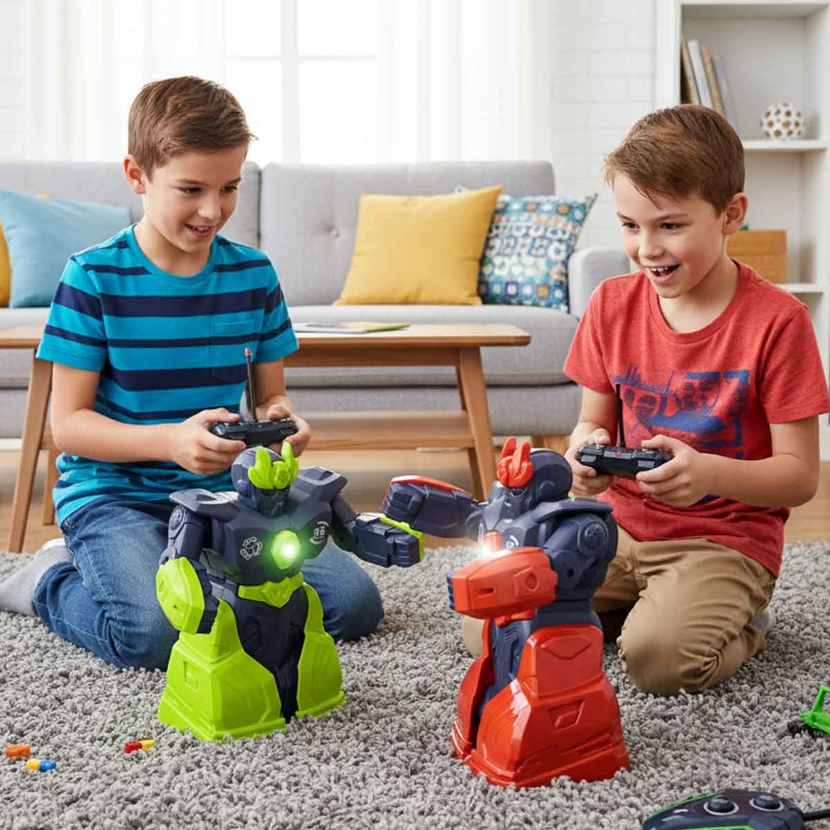 JLY Toys Phantom Fighting Robots Boys, 5-7 Years