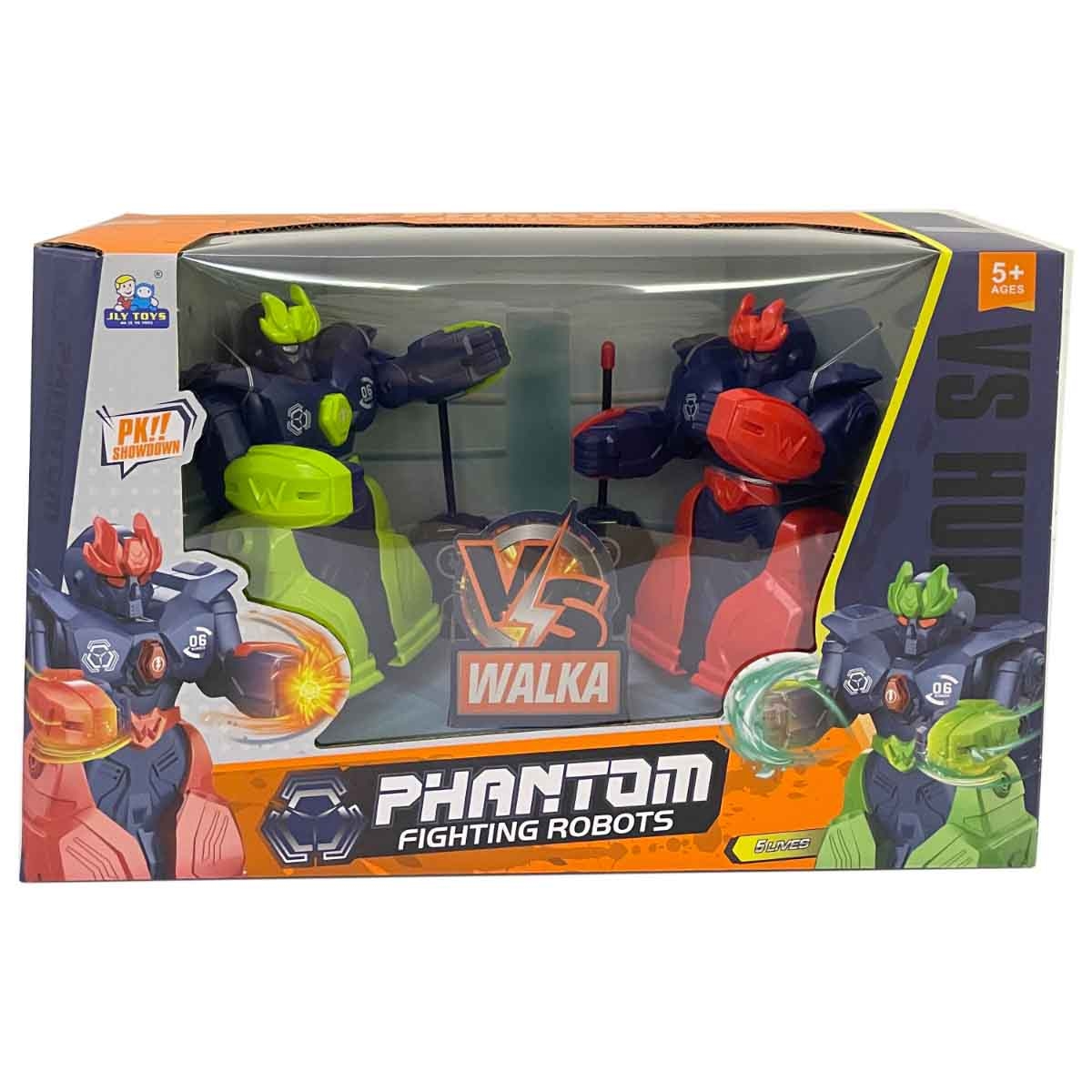 JLY Toys Phantom Fighting Robots Boys, 5-7 Years