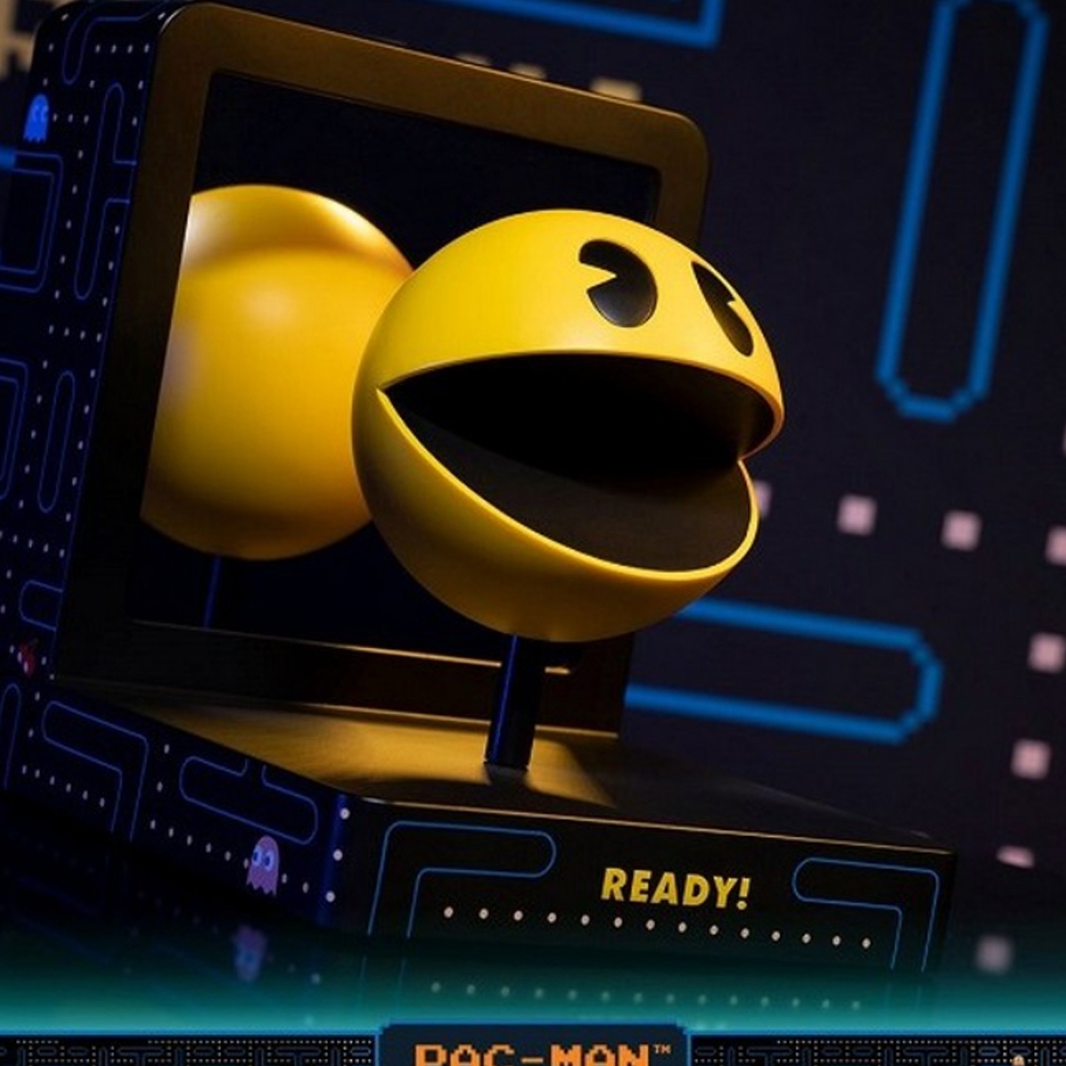 First 4 Figures 7" Pac-Man PVC Standard Edition Statue Unisex, 13+ Years