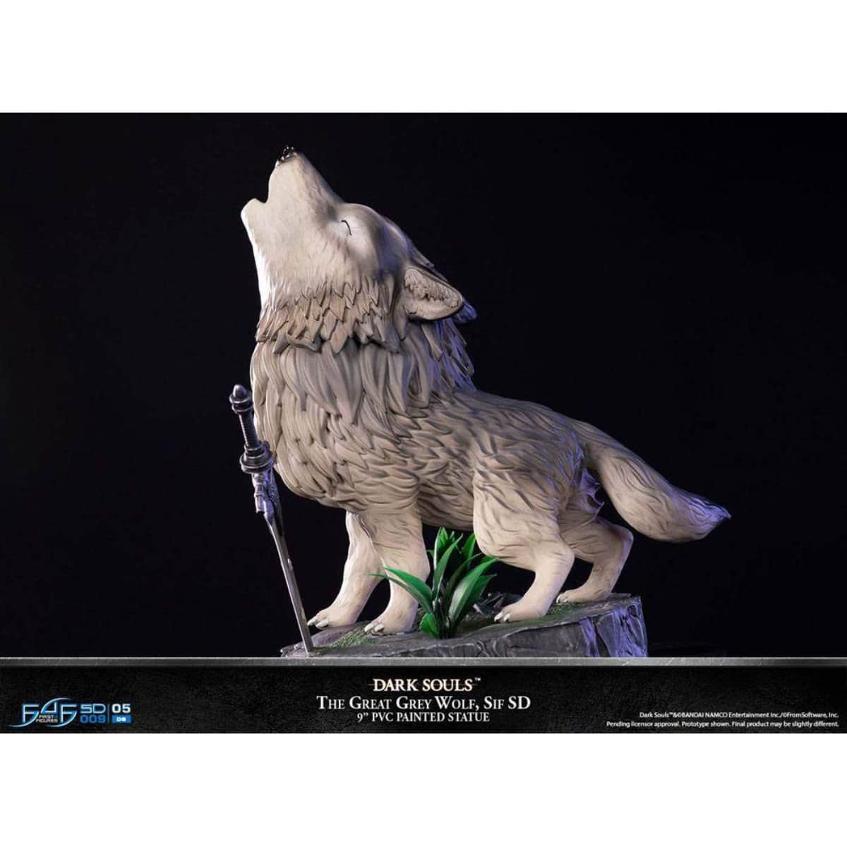 First 4 Figures 9" The Great Gray Wolf Sif Standard Statue Unisex, 8-10 Years