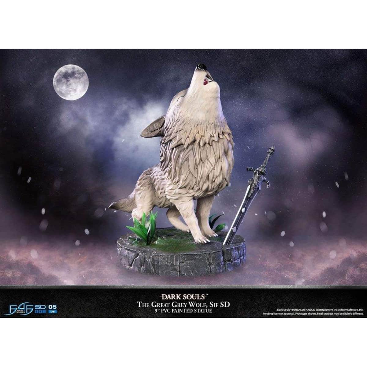 First 4 Figures 9" The Great Gray Wolf Sif Standard Statue Unisex, 8-10 Years