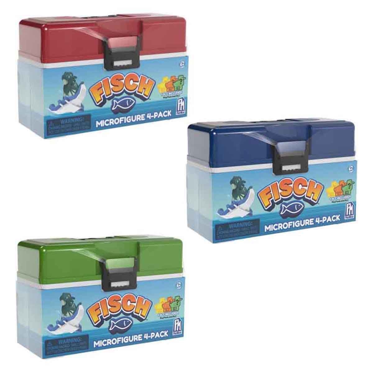 Fisch 4-in-1 Collectible Assorted Micro Figure Toy Unisex, 5-7 Years