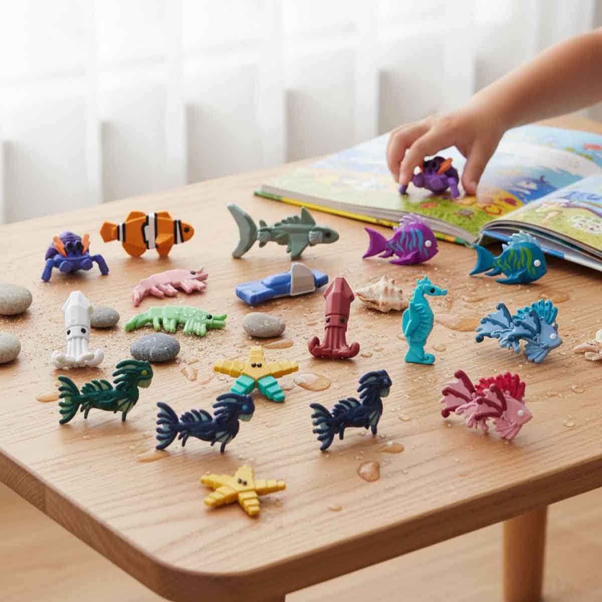 Fisch Collectible Assorted Micro Figure Toy Unisex, 5-7 Years