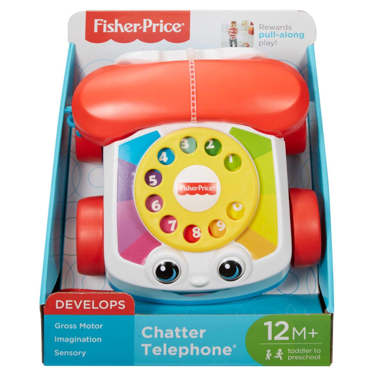 Fisher-Price Chatter Telephone Toy Toddler, 0-2 Years