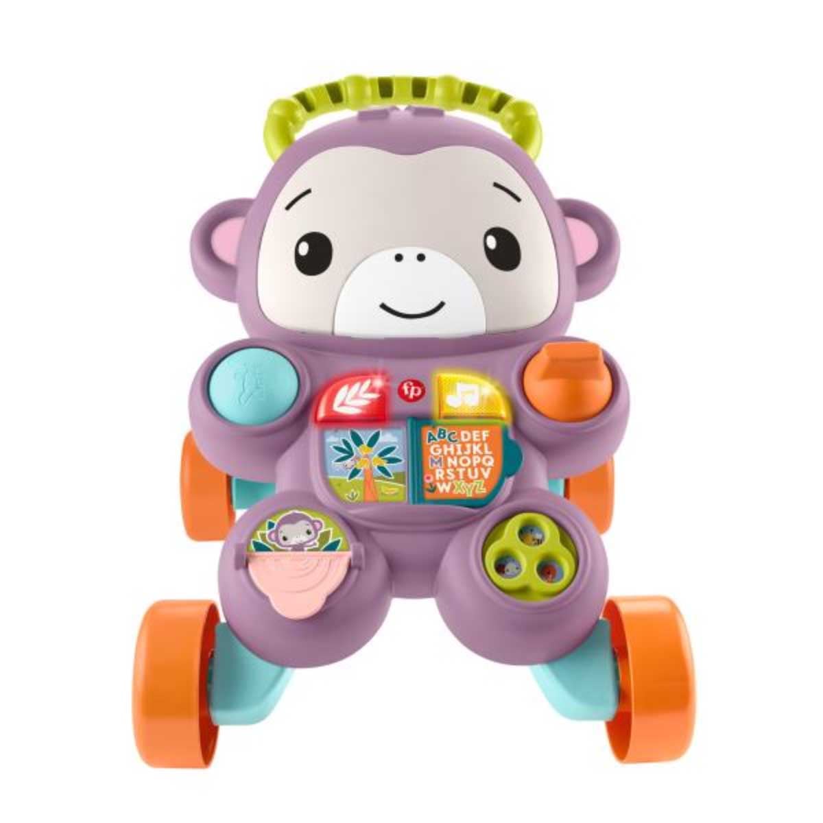 Fisher-Price Learn With Me Monkey Walker Toddler, 0-2 Years
