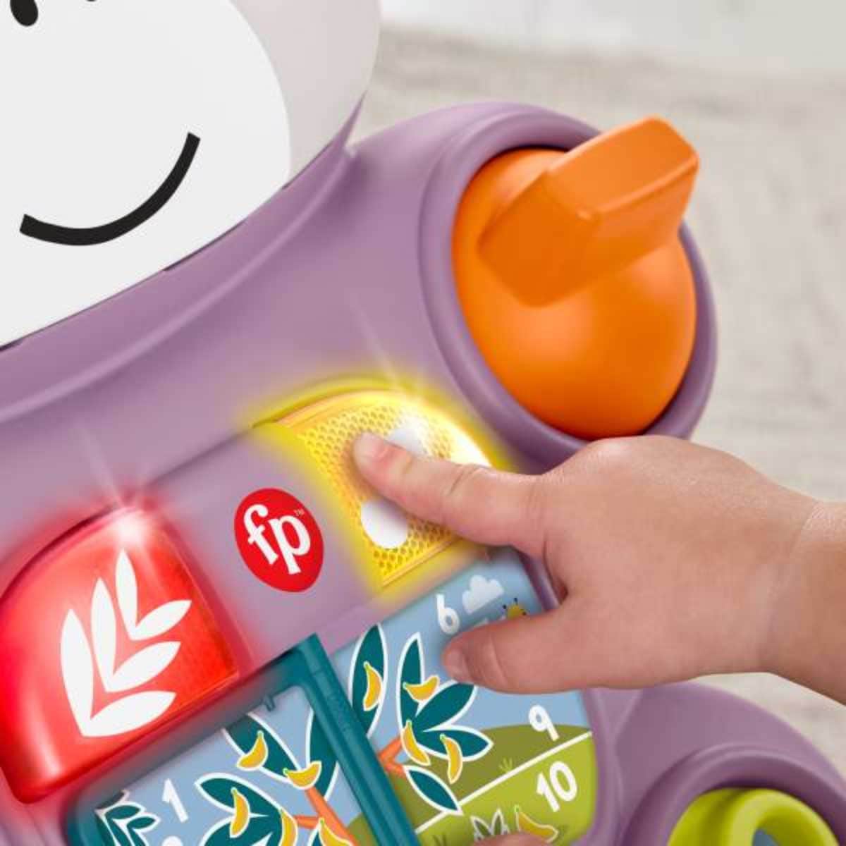 Fisher-Price Learn With Me Monkey Walker Toddler, 0-2 Years
