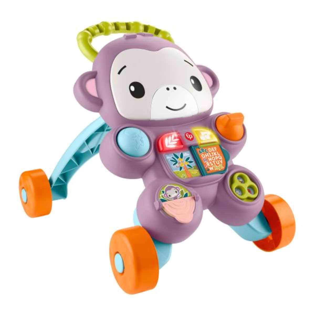 Fisher-Price Learn With Me Monkey Walker Toddler, 0-2 Years