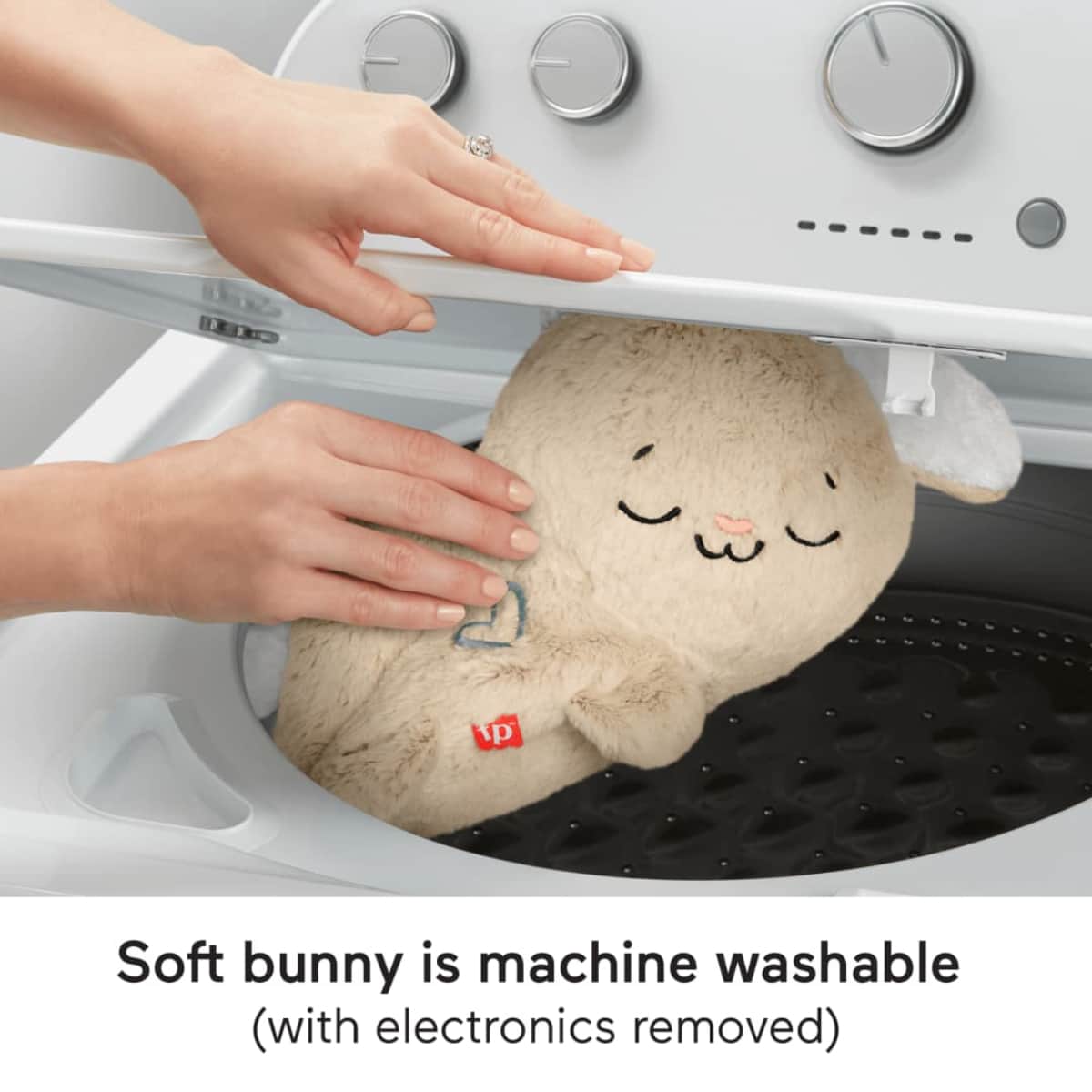 Fisher-Price Soothe & Settle Bunny Plush Toy Toddler, 0-2 Years
