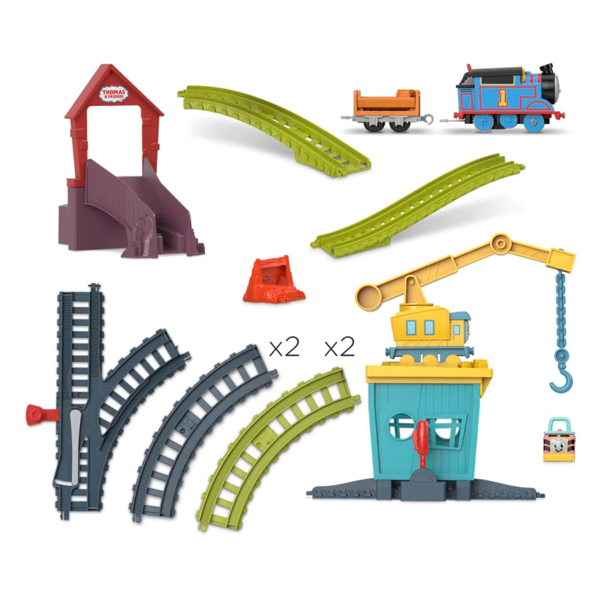 Fisher-Price Thomas & Friends Fix 'em Up Friends Train Set Unisex, 3-4 Years