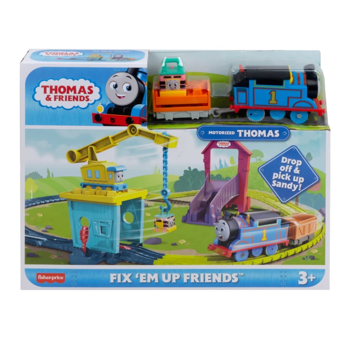 Fisher-Price Thomas & Friends Fix 'em Up Friends Train Set Unisex, 3-4 Years