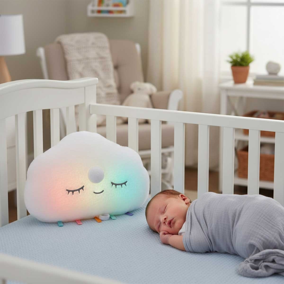 Fisher-Price Twinkle & Cuddle Cloud Soother Toddler, 0-2 Years