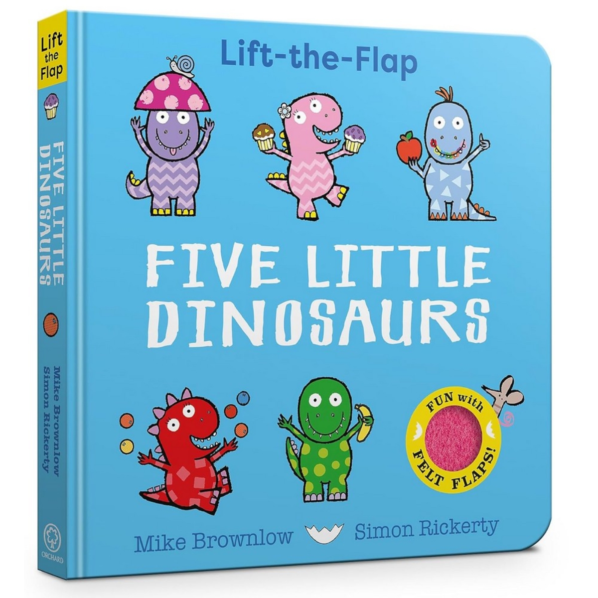 Five Little Dinosaurs: كتاب ارفع الغلاف تأليف مايك براونلو - 4 يوليو 2024