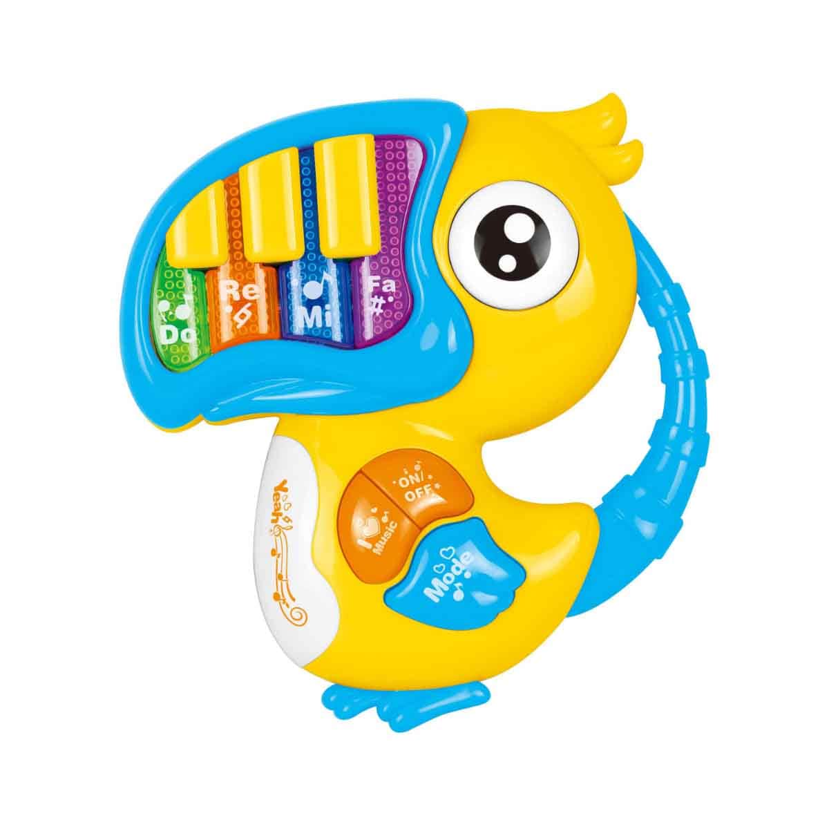 Kos Group Assorted Flashing Light Music Animal Toy Set Toddler, 0-2 Years
