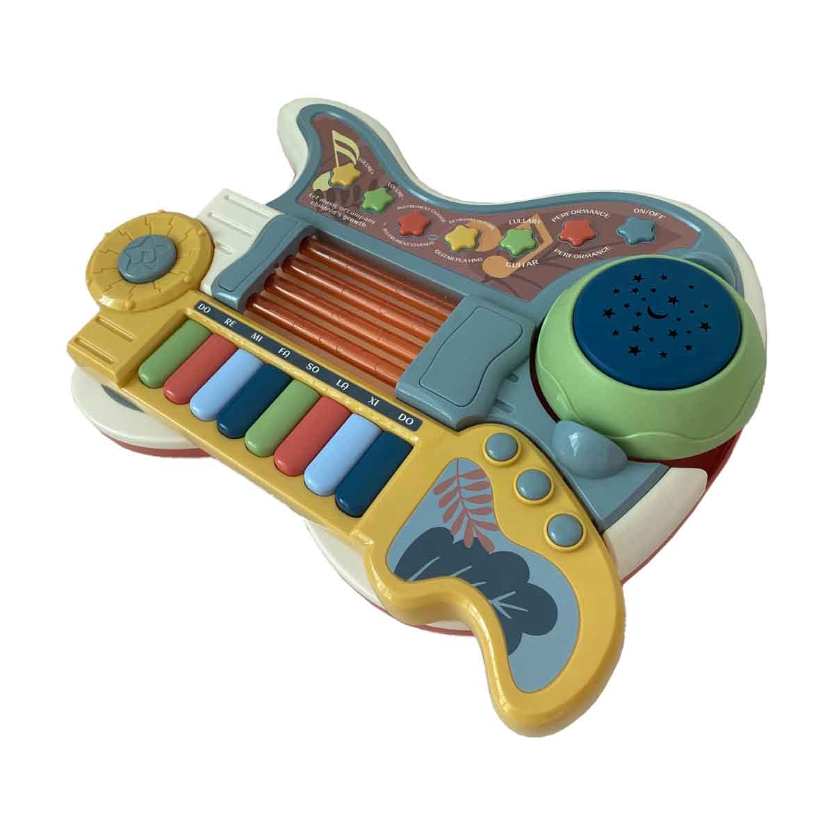 Kos Group 4-in-1 Foldable Magic Guitar Toddler, 3-4 Years