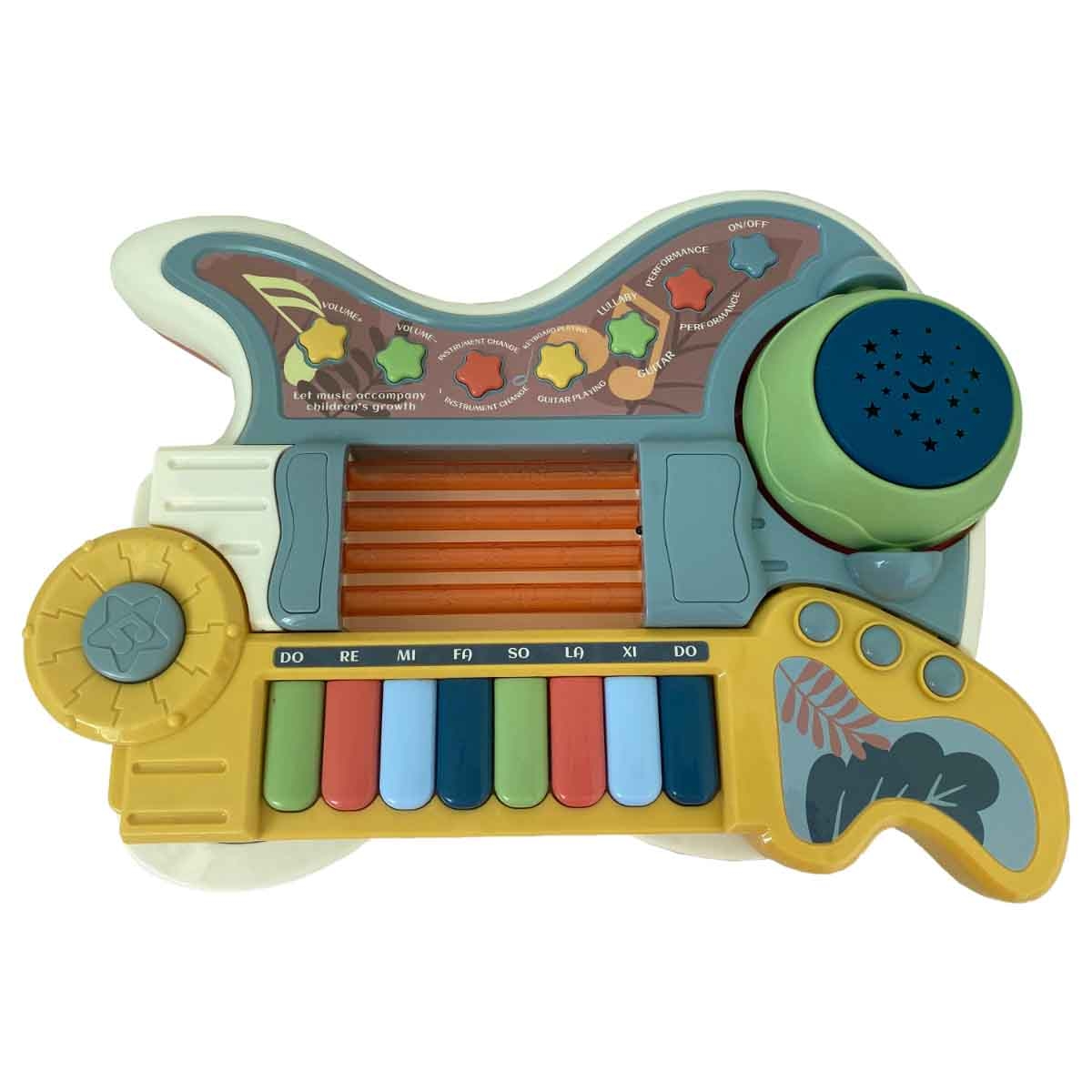 Kos Group 4-in-1 Foldable Magic Guitar Toddler, 3-4 Years