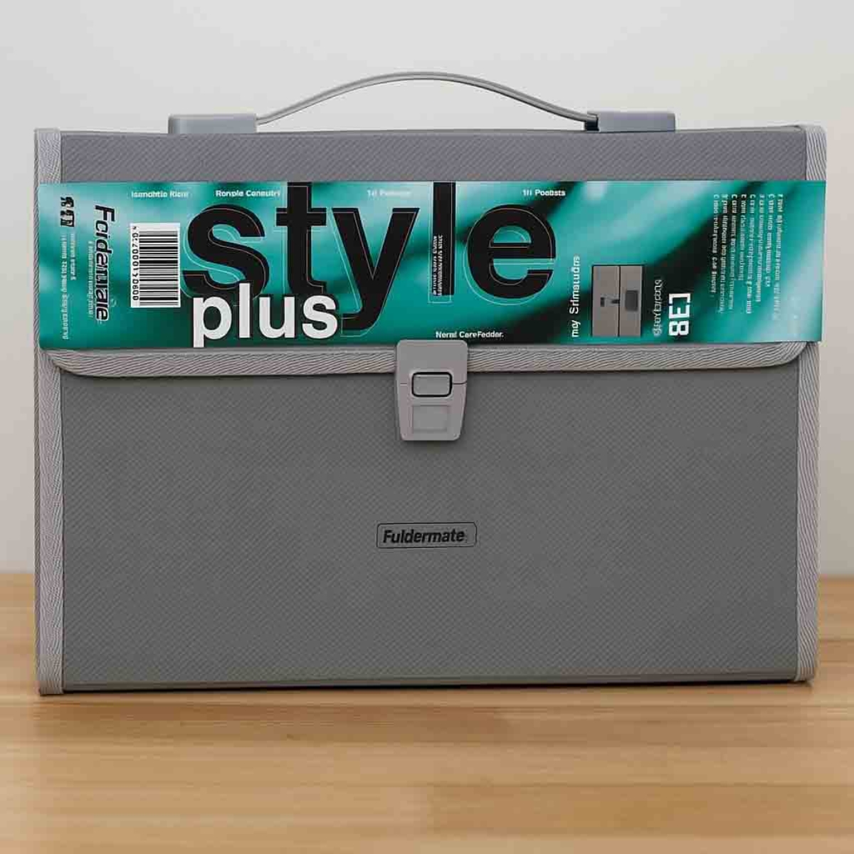 Foldermate 13 Pockets Silver Expanding File, Pack of 10