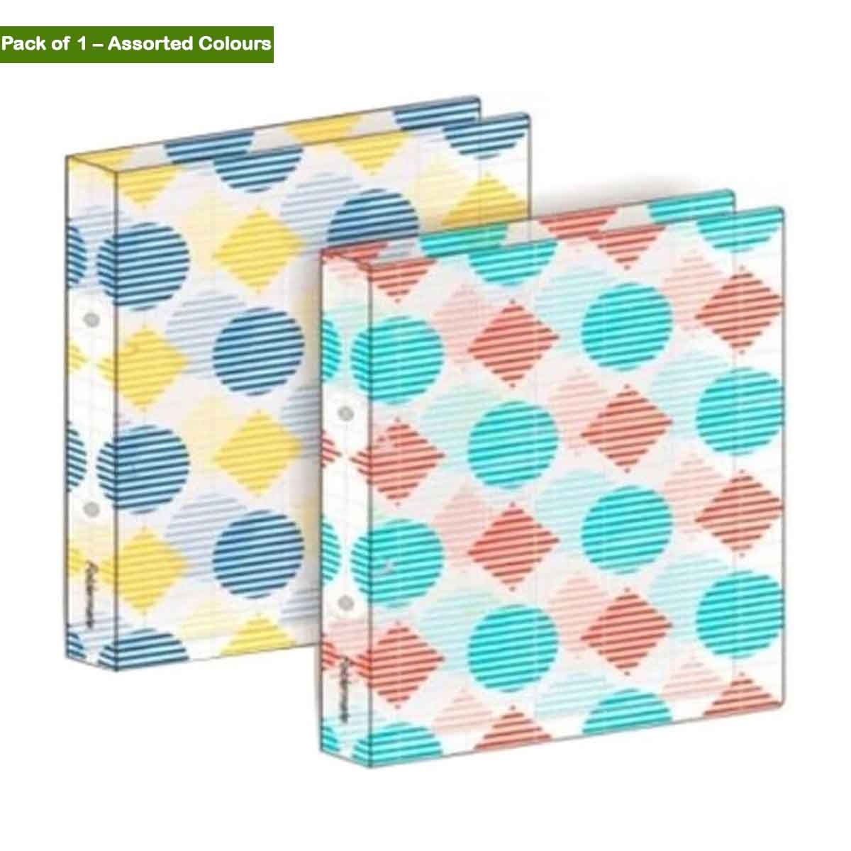 فولدرميت دفتر بحلقتين A4 ألوان متعددة