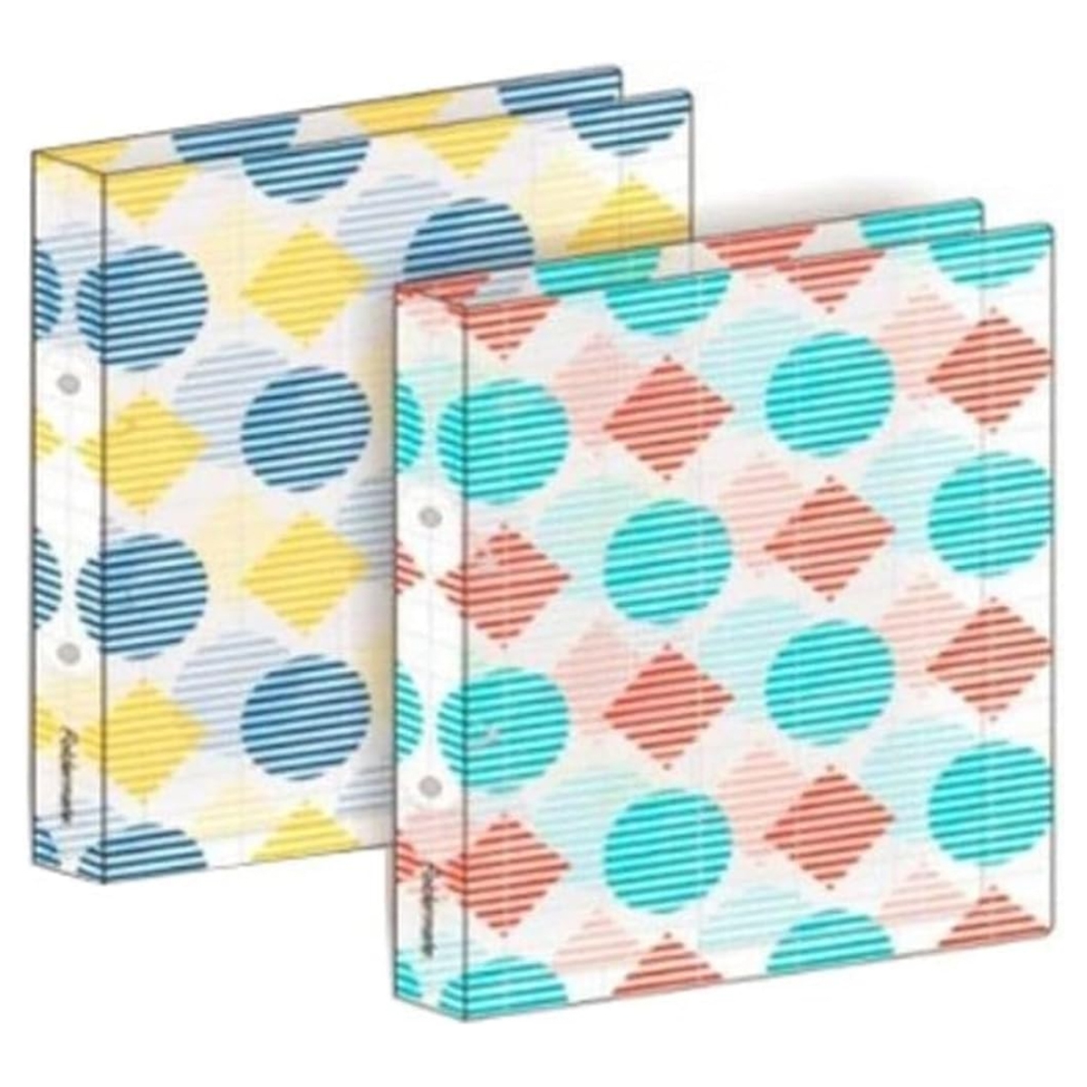 Foldermate A4 2-Ring Binder Assorted Notebook, Pack of 10
